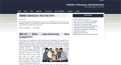 Desktop Screenshot of news.iba-ju.org